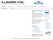 Tablet Screenshot of illawarracoal.com